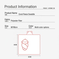 Serviette de Bain à Capuche pour Bébé, Mignonne et Sûre, Vente en Gros |   Couverture enveloppante en flanelle absorbante, douce pour la peau et sans peluches |   pour le bain des nouveau-nés et des tout-petits