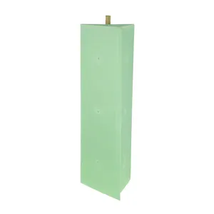 Manchon de protection carrée pour arbres, enveloppes d'arbre, bon marché et résistant au vent, en plastique, pour l'extérieur, petit tube pour arrière-cour