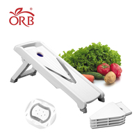 Mandoline manuelle en plastique en forme de V pour couper les légumes, idéale pour un usage quotidien
