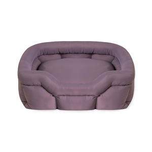두꺼운 따뜻한 여름용 반려동물 침대 고양이 및 강아지용 탈부착 가능 세탁 가능 면 쿠션 친환경 미끄럼 방지 강아지 침대 - Product Image 1