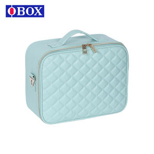 กล่องจัดระเบียบเครื่องสำอาง OBOX ขนาด 12 นิ้ว สีเขียวมิ้นท์ พร้อมกระจกและลิ้นชัก สำหรับจัดเก็บเครื่องสำอาง ใช้สำหรับเดินทาง - Product Image 4