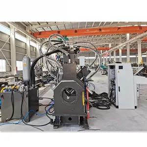 Ad alta efficienza CNC combinato angolo piatto in acciaio acciaio timbratura punzonatura linea di taglio macchina per la vendita