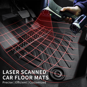 Premium 3D Auto Interior Floor Mats Cubierta de carga trasera Bandeja de coche Equipaje Boot Mat para <span class=keywords><strong>KIA</strong></span> Sorento Seltos Car Trunk Mat - Product Image 3