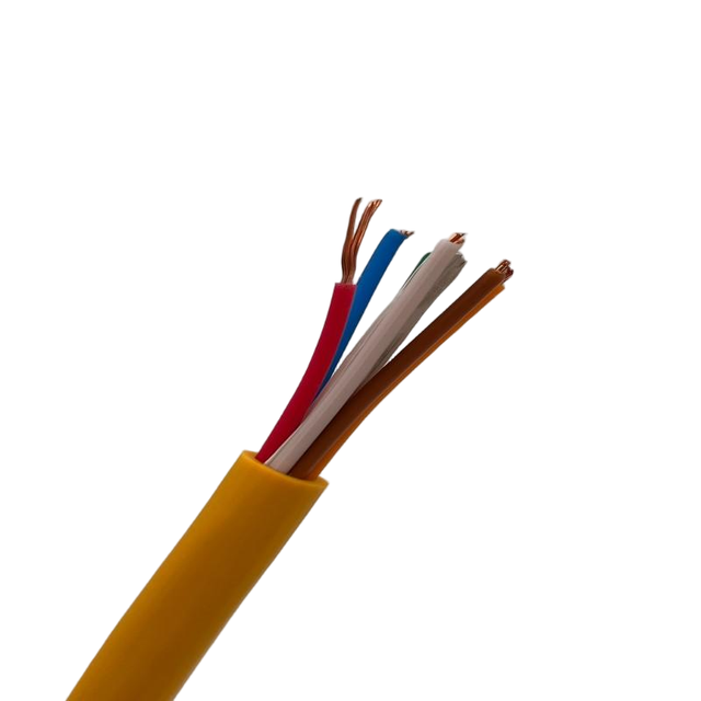 PVVP High Flexible Shielded LSZH IP65 1*0.5 mm Copper Drag Chain Cable for Industrial Automation Control