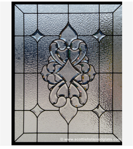 Bloque de Vidrio Sólido Biselado Teñido de Estilo Europeo Hecho a Mano para Decoración de Hoteles, Patrones Personalizados, Origen Guangdong - Product Image 5