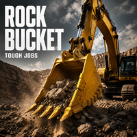Bucket Batu Baja Tahan Lama Harga Pabrik Dapat Disesuaikan untuk Kebutuhan Konstruksi dan Penggalian