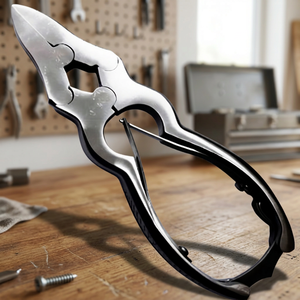 ASAP Tagliaunghie in Acciaio al Carbonio con Manico Lungo, Lama Curva Larga, Professionale <span class=keywords><strong>per</strong></span> Podologia, Cura dei <span class=keywords><strong>Piedi</strong></span>, con Molla a Balestra, <span class=keywords><strong>per</strong></span> Uso Personale - Product Image 2