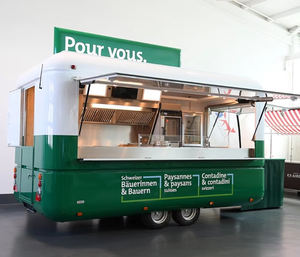 Camion remorque alimentaire personnalisé aux normes américaines cuisine entièrement équipée boulangerie snack magasin alimentaire mobile food van remorque - Product Image 2