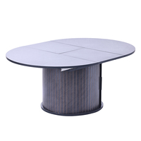 Table basse multifonctionnelle extensible avec compartiment de rangement dissimulé pour salon moderne et mobilier d'appartement