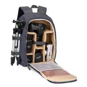 DSLR SLR Lens Camera Backpack Waterproof Custom Pattern Camera Bag Dslr Breathable Photography Camera Backpack