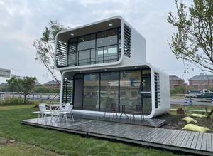 Meilleures ventes Mobile Capsule House Apple Cabin Home Resorts Hébergement Apple Cabin 20 pieds 40 pieds Capsule polyvalente Apple Cabin - Product Image 6