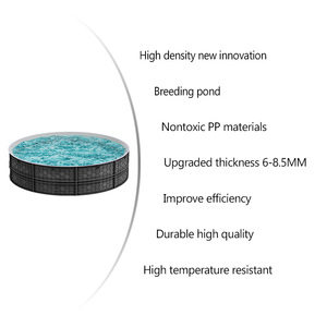 Bassin d'Aquaculture de Grande Capacité en PP Durable pour Élevage de Poissons en Eau Salée, Équipement pour Pisciculture de Tilapia - Product Image 6