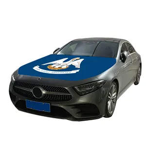 Affordable National Car Hood Cover Flag Louisiana Car Engine Cover Flag Factory Direct Selling Polyester Fabric