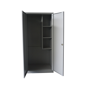 Armario Metálico de Almacenamiento con Cerradura para Herramientas de Limpieza y Escobas, Directo de Fábrica - Product Image 2
