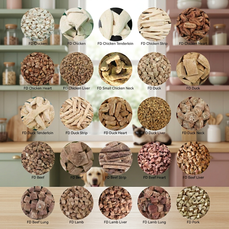Wholesale Bulk Freeze Dried Pet Treats