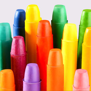 Jouets à dessin personnalisés, ensemble artistique de 12/24/36 couleurs, Non toxique, crayon Super coloré lavable à l'huile, Crayons à la <span class=keywords><strong>craie</strong></span> pour enfants, papeterie - Product Image 2