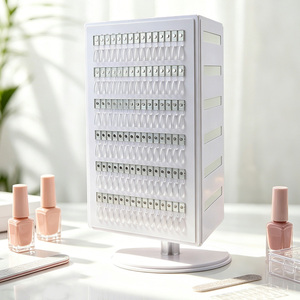 <span class=keywords><strong>BQAN</strong></span> OEM/ODM Tablero Giratorio Magnético para Exhibición de Esmaltes de Uñas Acrílicos y Gel, 270 Colores, Desmontable, con Soporte Giratorio - Product Image 1