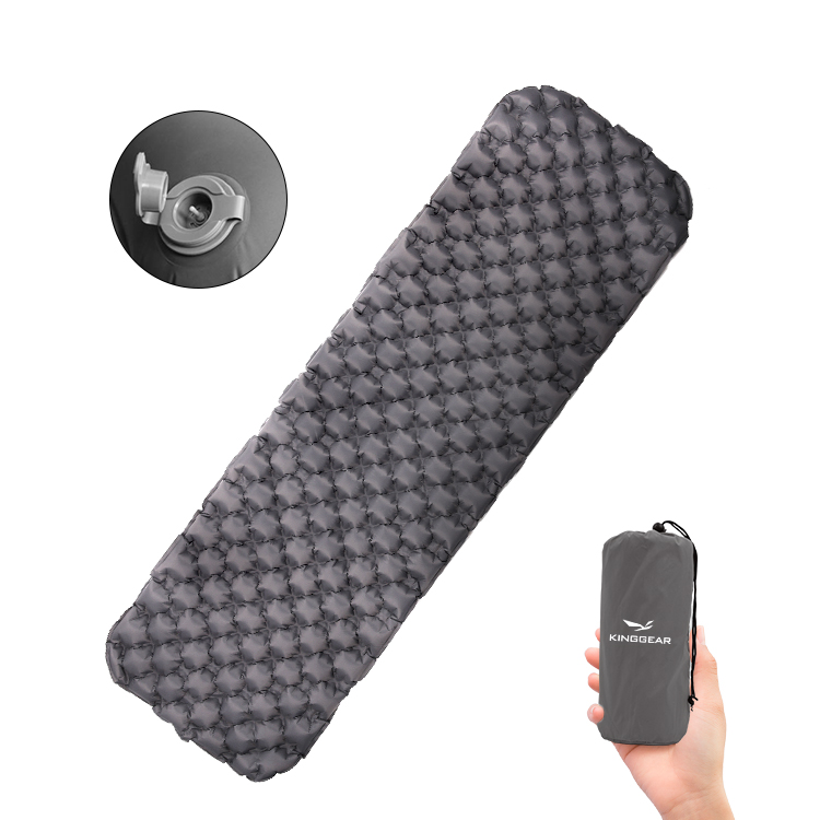 Туристический Сверхлегкий надувной матрас для сна, туристический мат для походов, компактный надувной