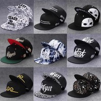 Casquette Snapback Style Hip-Hop Tendance Coréenne Broderie Mode Urbaine Danse Streetwear Protection Solaire Homme Femme Toutes Saisons