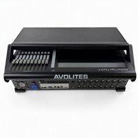 Console d'éclairage tactile DMX512, contrôleur d'éclairage de scène avec double écran tactile et prise en charge du code temps MIDI