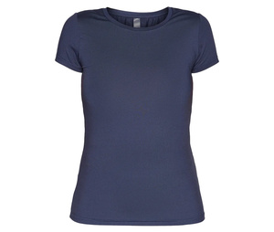 Camiseta de Mujer de Algodón y Poliéster de Alto Gramaje con Costuras Reforzadas, Textura Suave Vintage, Ideal para Clima Fresco, Duradera y Esencial - Product Image 1