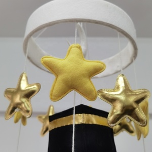 Offre Spéciale <span class=keywords><strong>Mobile</strong></span> Bébé Coran Islamique Unisexe Fait Main, Jouet de Berceau en Feutre Kaaba pour Crèche, Sûr Non Toxique Cadeau Naissance 0-12 Mois - Product Image 4