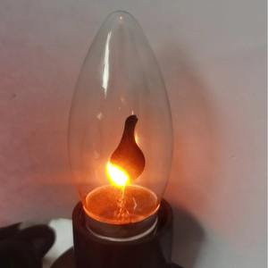 Креативная Вольфрамовая лампа с пламенем Edison C35, эксклюзивная галогенная лампа - Product Image 4