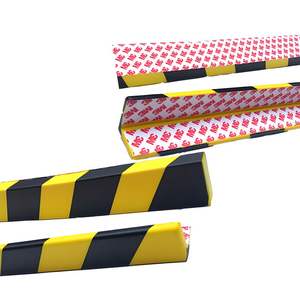 Protecteur d'angle de mur de coins de tuyauterie de Surface de bord de <span class=keywords><strong>mousse</strong></span> d'unité centrale jaune noire professionnelle pour la <span class=keywords><strong>Protection</strong></span> industrielle de bébé de Garage - Product Image 6