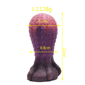 Plug Anal Gigante con Forma de Pulpo Brillante - Product Image 6