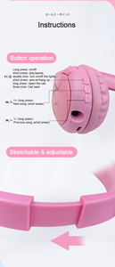 Linx Trẻ Em Tai Nghe Có Dây PC Máy Tính Chơi Game Tai Nghe Với 3.5Mm Cáp Cho Cô Gái Quà Tặng Màu Hồng Tai Nghe Cho Trẻ Em - Product Image 6