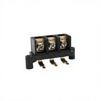 XIONGSHI Bornier de connexion à angle droit pour contrôleur solaire KT4-11mm Pas 300V 50A à vis Industriel Automobile