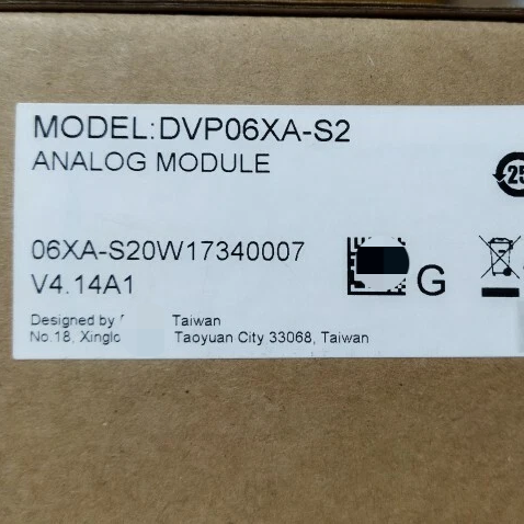 New and Original DVP06XA-S2 PLC Module DVP06XAS2 Stock in Warehouse PLC Programming Controller
