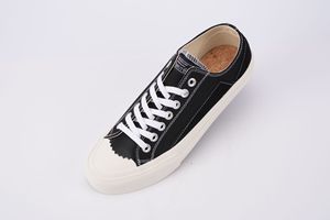 Factory Direct <strong>Wholesale</strong> Customized Low Cut Vulcanized Plain <strong>Blank</strong> Black Casual <strong>Canvas</strong> Shoes <strong>Sneakers</strong> for Men - Product Image 5
