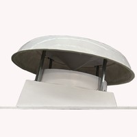Nouveau produit, modèle 1460, ventilateur d'évacuation de toit industriel de 50 pouces, ventilateur d'évacuation en FRP pour entrepôt, ventilateur de toit d'usine