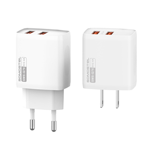 Somostel Puerto de Carga Rápida Cargador Rápido Teléfono Móvil 12W Cable Adaptador de Viaje Portátil Cargadores Para Celular Carga Rapida - Product Image 6