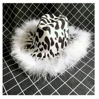 wholesale feathers cow print mens womens