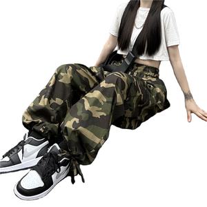 RG-all'ingrosso <span class=keywords><strong>pantaloni</strong></span> da paracadute Cargo <span class=keywords><strong>pantaloni</strong></span> e <span class=keywords><strong>pantaloni</strong></span> larghi alla moda da <span class=keywords><strong>donna</strong></span> - Product Image 5