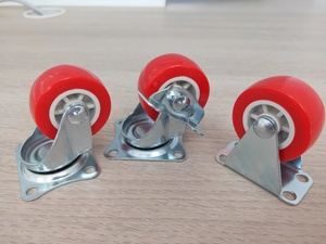 Mini <span class=keywords><strong>rueda</strong></span> giratoria 15 25 mm PP Ruedas Para Muebles Ruedas <span class=keywords><strong>de</strong></span> plástico con ruedas rígidas para muebles - Product Image 6