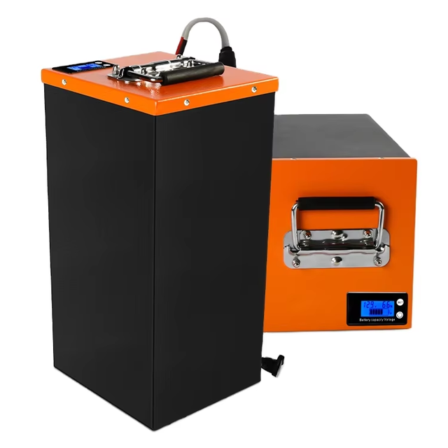 60V/72V 5000W Electric Motorcycle/E-Bike/Scooter Battery 80A 100Ah LiFePO4 Semi-Solid State Lithium Battery