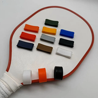 Anneau de fixation en caoutchouc PU durable pour poignée de raquette de pickleball et de tennis, support antidérapant pour manche de pagaie, accessoire sportif