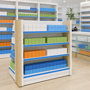 Meilleures ventes : Étagères <span class=keywords><strong>de</strong></span> supermarché double face, présentoirs <span class=keywords><strong>de</strong></span> pharmacie pour supermarché, fabriqués <span class=keywords><strong>en</strong></span> Chine - Product Image 6