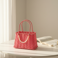 Aierflorist – Panier décoratif en rotin tressé durable et écoresponsable pour la Fête des Mères et les mariages – Vente en gros