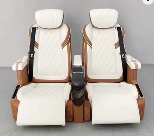 Sièges de voiture électriques de luxe réglables Fabrication de sièges de capitaine <span class=keywords><strong>VIP</strong></span> pour camionnettes Modèle Vito en cuir durable - Product Image 2