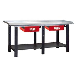 USAG - 05010131 établis-2 tiroirs-EAN 8010239283299 BANCS DE TRAVAIL ET TABLES - Product Image 1