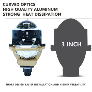 IDISON T14W 3 색 3 ''라이트 56W 3000k 4300k 6000K 2100ml LED 헤드라이트 자동차 액세서리 무손실 담즙 프로젝터 렌즈 - Product Image 4
