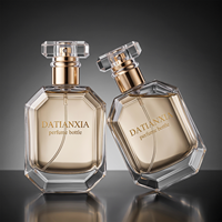 Flacon de parfum personnalisé 30ml 50ml 100ml en verre transparent avec vaporisateur fin, OEM ODM, étiquette privée avec boîte d'emballage