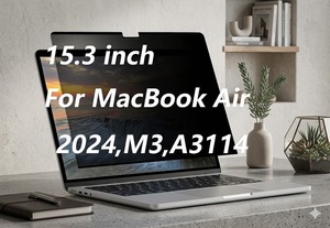 ฟิล์มกันรอยแบบแม่เหล็กสำหรับ MacBook Air 15.3 นิ้ว รุ่นปี 2024 M3  แบบถอดได้ - Product Image 1