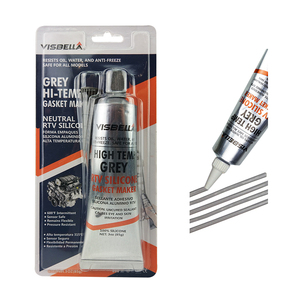 Visbella nhiệt độ cao màu đen grey RTV Silicone Gasket Maker trung tính & axit cho ô tô sản xuất liên kết và niêm phong - Product Image 2