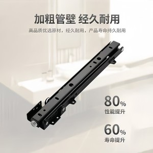 Xinjunye – Meuble à chaussures en métal avec rail coulissant à amortissement intégré pour armoire à chaussures - Product Image 4