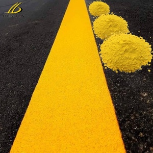 HUA QUN Strong Wear Resistance Thermoplastic Road Line <b>Paint</b> Powder White Yellow Marking <b>Paint</b> for Roads Spray Application - Product Image 4